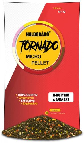 Haldorado Pelety Tornado Micro Pellets 400g 2mm