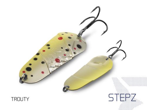 Delphin Trblietka STEPZ StripSCALE 7cm 10g TROUTY