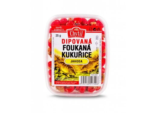 Chytil Dipovaná fúkaná kukurica 25g Jahoda