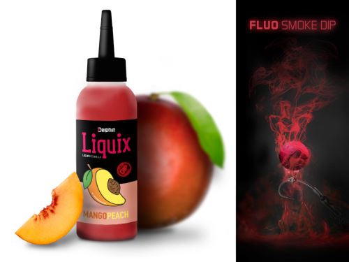 Delphin Dip Fluo D SNAX LiquiX Mango-Broskyňa 100ml