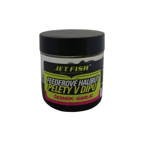 Jet Fish Feederové Halibut pelety v dipe Chilli 120g 12mm