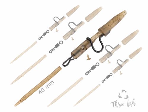 Zfish Záveska Heavy Duty Clip Complete Pin Set 5ks