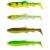 Savage Gear Gumová nástraha 3D Whitefish Shad 9cm Dark Water Mix 4ks