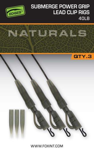 FOX Nadväzec Naturals Submerged Power Grip Lead Clip