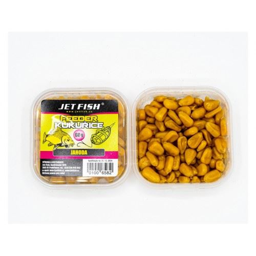 Jet Fish Feeder kukurica Jahoda 60g
