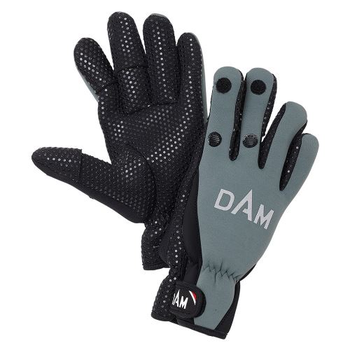 DAM Rukavice Neoprene Fighter Glove Black/Grey