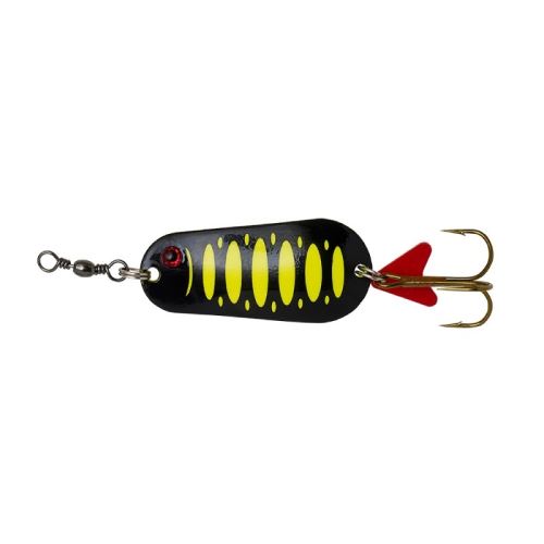 Effzett Trblietka Standard Spoon 6,5cm 30g Fluo Yellow/Black UV