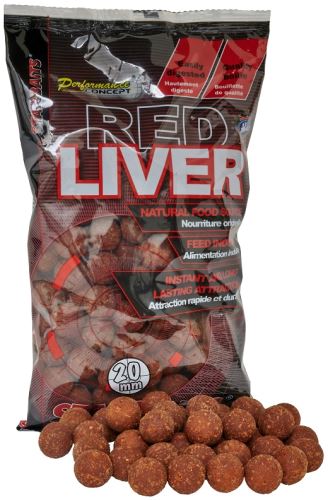 Starbaits Boilies Red Liver 800g 24mm