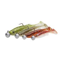 Savage Gear Gumová nástraha Fat Minnow T-Tail RTF S 7,5cm 5g Clear Water Mix (2)
