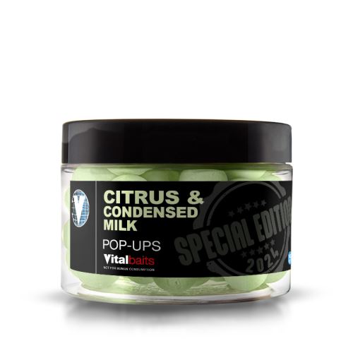 Vitalbaits Pop-Up Citrus & Condensed Milk Green 50g 18mm