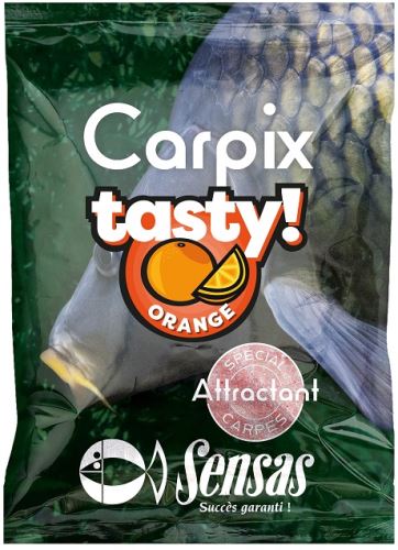 Sensas Posilňovač Powder Carp Tasty Orange (Pomaranč) 300g