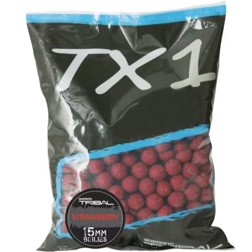 Shimano Boilies Bait TX1 Strawberry 1kg 20mm