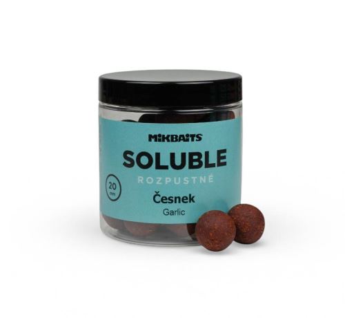 Mikbaits Rozpustné boilies Česnek 250ml