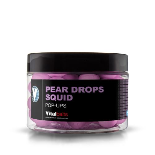 Vitalbaits Pop-Up Pear Drops-Squid 50g 18mm