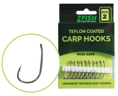 Zfish Háčik Teflon Hooks Wide Gape