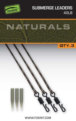 FOX Nadväzec Naturals Submerged Leaders