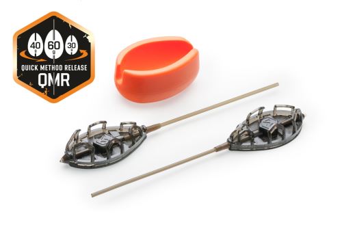 Mivardi Sada kŕmidiel Method Feeder set QMR Grip Long XL (50g + 60g + mould)