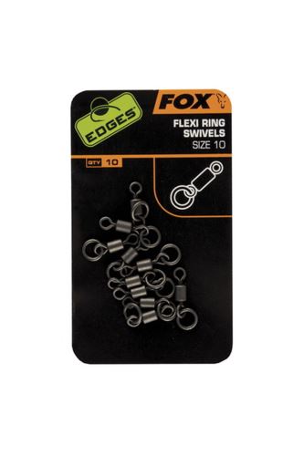 FOX Obratlík Flexi Ring Swivel Veľkosť 11 10ks