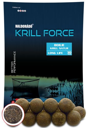 Haldorádó Boilies Krill Force Long Life 700g 30mm Krill Hot Spicy