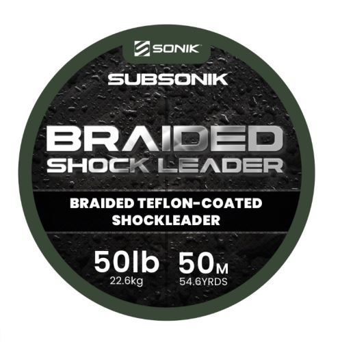 Sonik Šnúrka Braided Shock Leader 100m 50lb