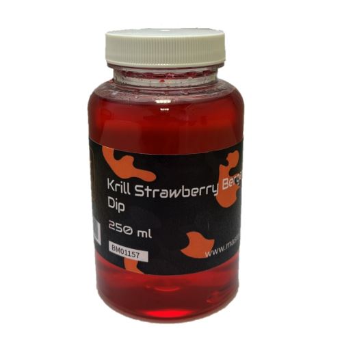 Mastodont Baits Dip Krill Strawberry Bergamot 250ml