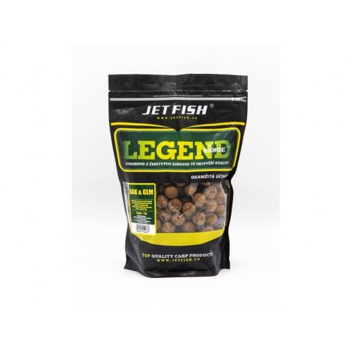Jet Fish Boilies Legend Range Rak&GLM 1kg 20mm