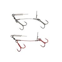 Savage Gear Nadväzec Carbon49 Corkscrew Stinger 2x Veľkosť 2/0 31kg 2ks