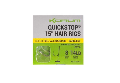 KORUM Nadväzec Big Fish Hair Rigs W/Quickstops