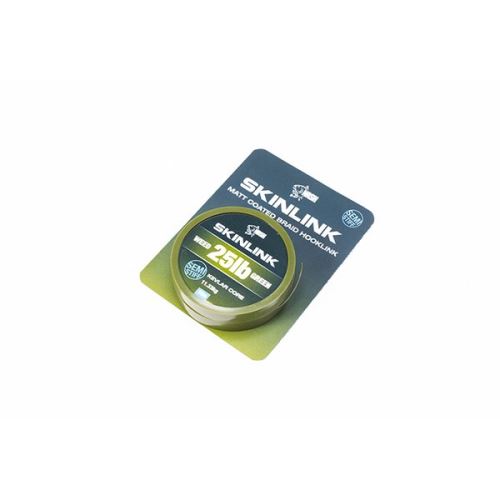 Nash Šnúrka SkinLink Semi-Stiff 10m 25lb Weed Green