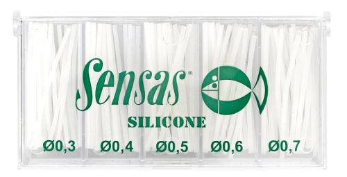Sensas Silikónové hadičky na plavák Power Tubing 0,3-0,7mm