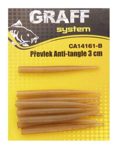 Graff Prevlek Anti-tangle 3cm Hnedý 10ks