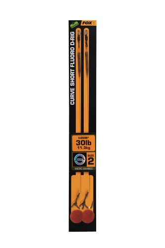 FOX Nadväzec Curve Short Fluoro D-Rig