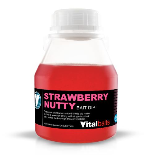 Vitalbaits Dip Strawberry Nutty 250ml