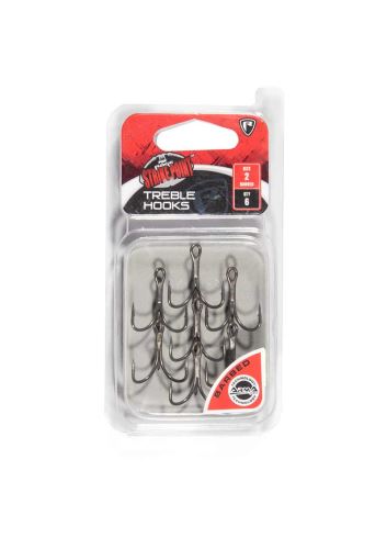 FOX Rage Háčik Strike Point Treble Hooks Veľkosť 1 6ks