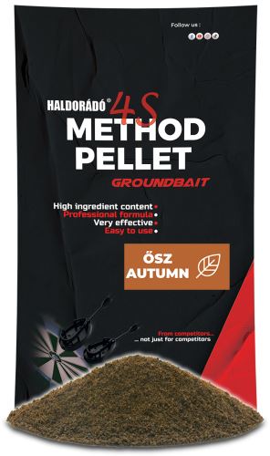 Haldoradó Vnadiaca zmes 4S Method Pellet Groundbait 400g