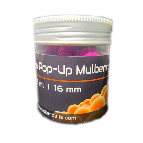 Mastodont Baits Fluo Pop-Up Mulberry 200ml 16mm