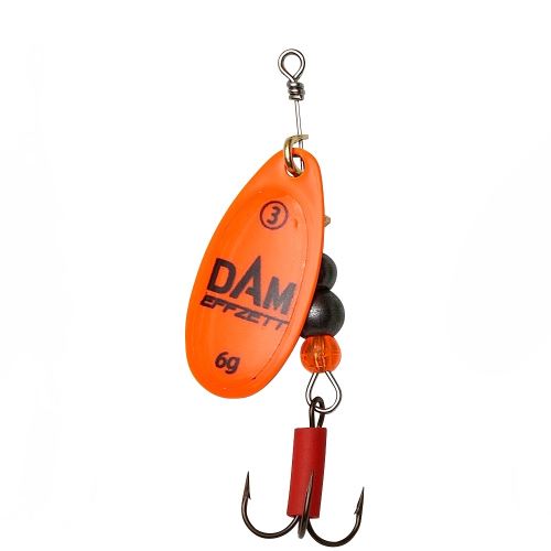 Effzett Trblietka Fluo Spinner 6g Veľkosť 3 Orange