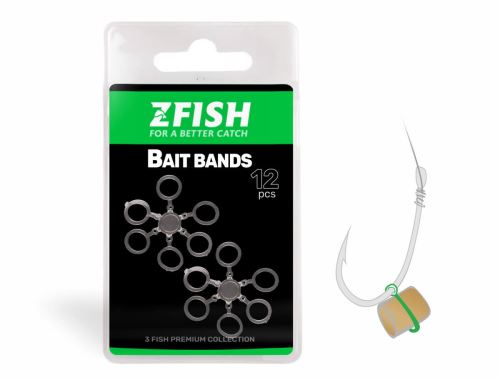 Zfish Nástrahový krúžok Bait Bands 12ks