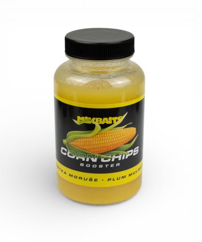 Mikbaits Booster Corn Chips Švestka Morušer 250ml