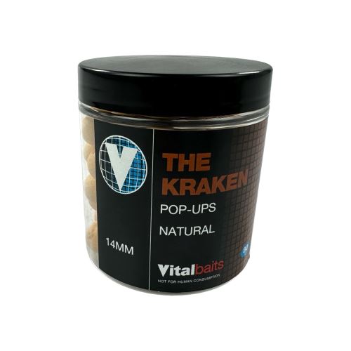 Vitalbaits Pop-Up The Kraken Natural 80g 14mm