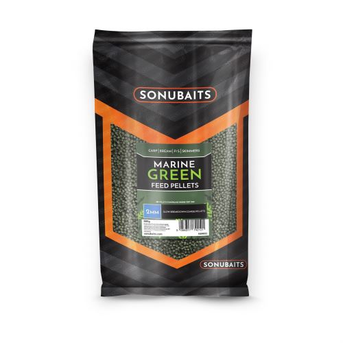 Sonubaits Pelety Marine Green Feed Pellets 900g 2mm