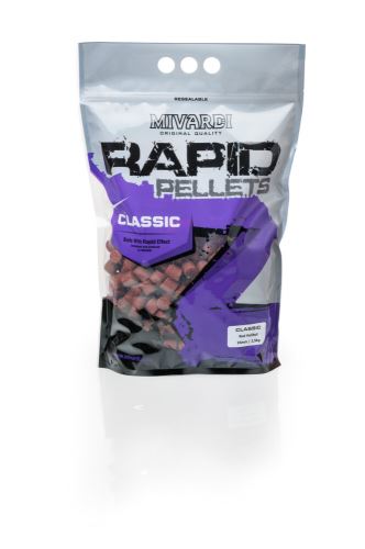 Mivardi Pelety Rapid Classic Red Halibut 2,5kg 20mm